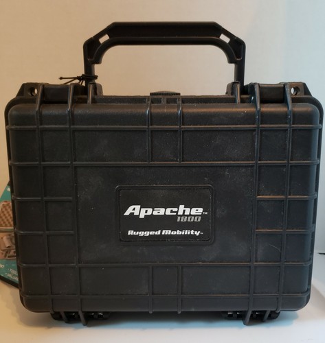 Apache 1800 Weatherproof Protective Hard Case Orange - For Pistol, Tools, Electronics 2 thumbnail image