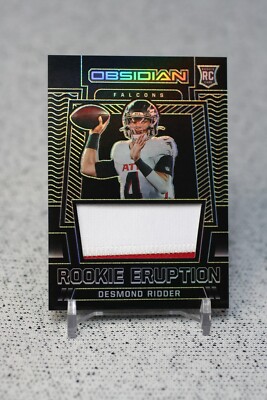Desmond Ridder Electric Etch Yellow 2-Color Patch RC 5/25 2022 Obsidian  