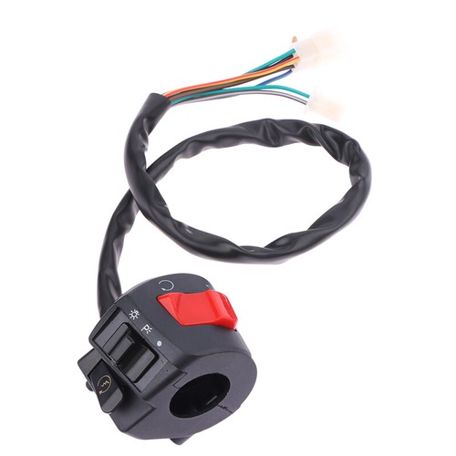 Universal Motorcycle Handle Bar Switches With Choke Horn Turn Controller Swi-jy - Picture 2 of 14