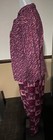 Homemade Pink Zebra Butterfly & Heart Pajama Set Size Medium — photo 4