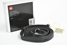 Leica Black Leather carrying strap 14453 Excellent 88-K46