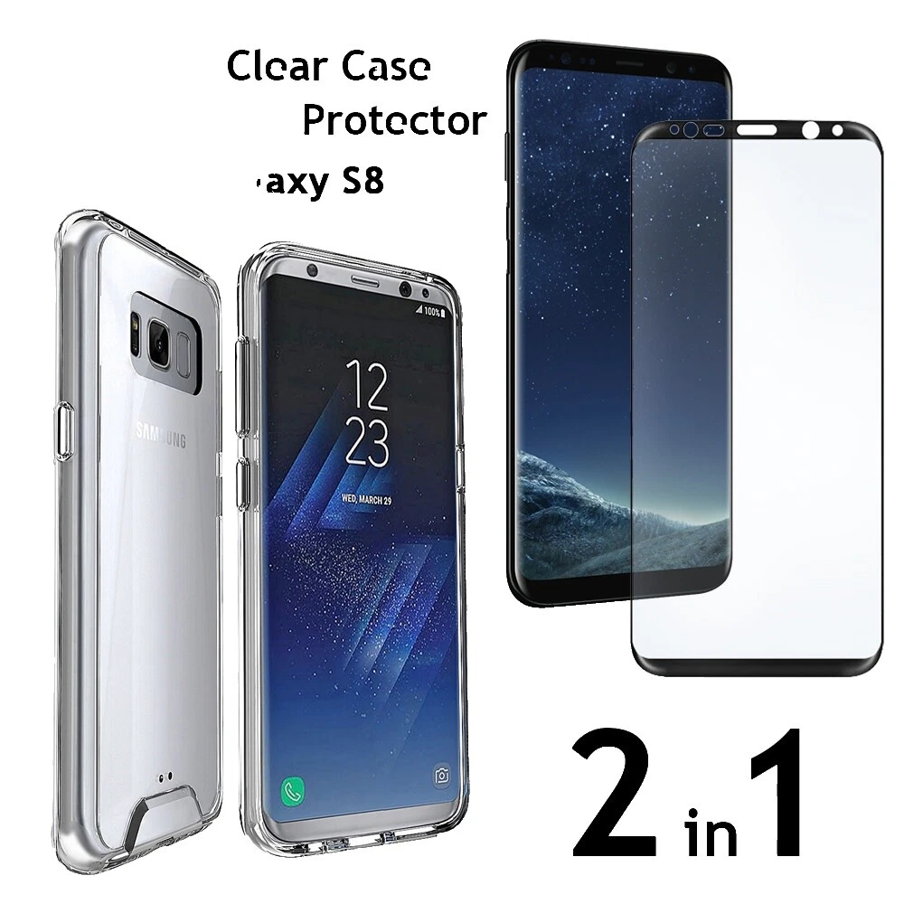 Tempered Glass Cell Phone Cases, Covers & Skins for Samsung Galaxy S8