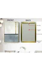 GVS-ART DIY METAL FRAME SIZE 36x48 For canvas painting 1 1/2”(3.8cm) Matte Black