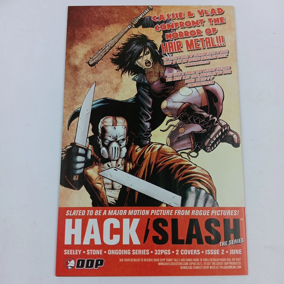 Hack Slash The Series #1 Cover A 2007 Devil's Due Publishing DDP Tim Seeley - Image 2 of 4