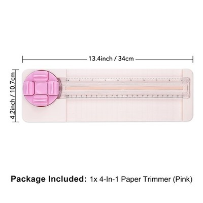 Multi-Purpose Craft Paper Trimmer DIY Scrapbooking Paper Cutting Tool