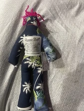 Dammit Doll Navy/Palm Tree/Floral Stress Relief Funny Plush