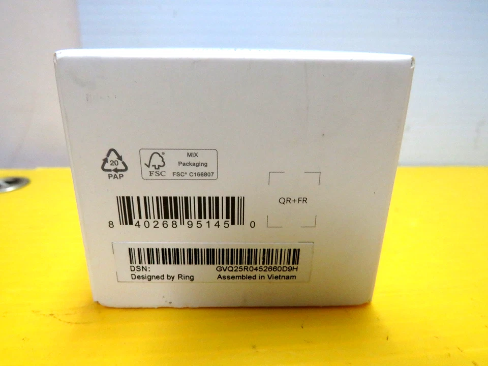 Ring Chime Plug-In Para Dispositivos Ring - Blanco 😍 NUEVO SELLADO ENVÍO GRATUITO 🔊🔒🎥 Foto 3 de 4