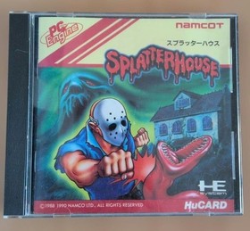 Original Splatterhouse PC Engine HuCard Namcot Japanese NTSC-J w/ Case