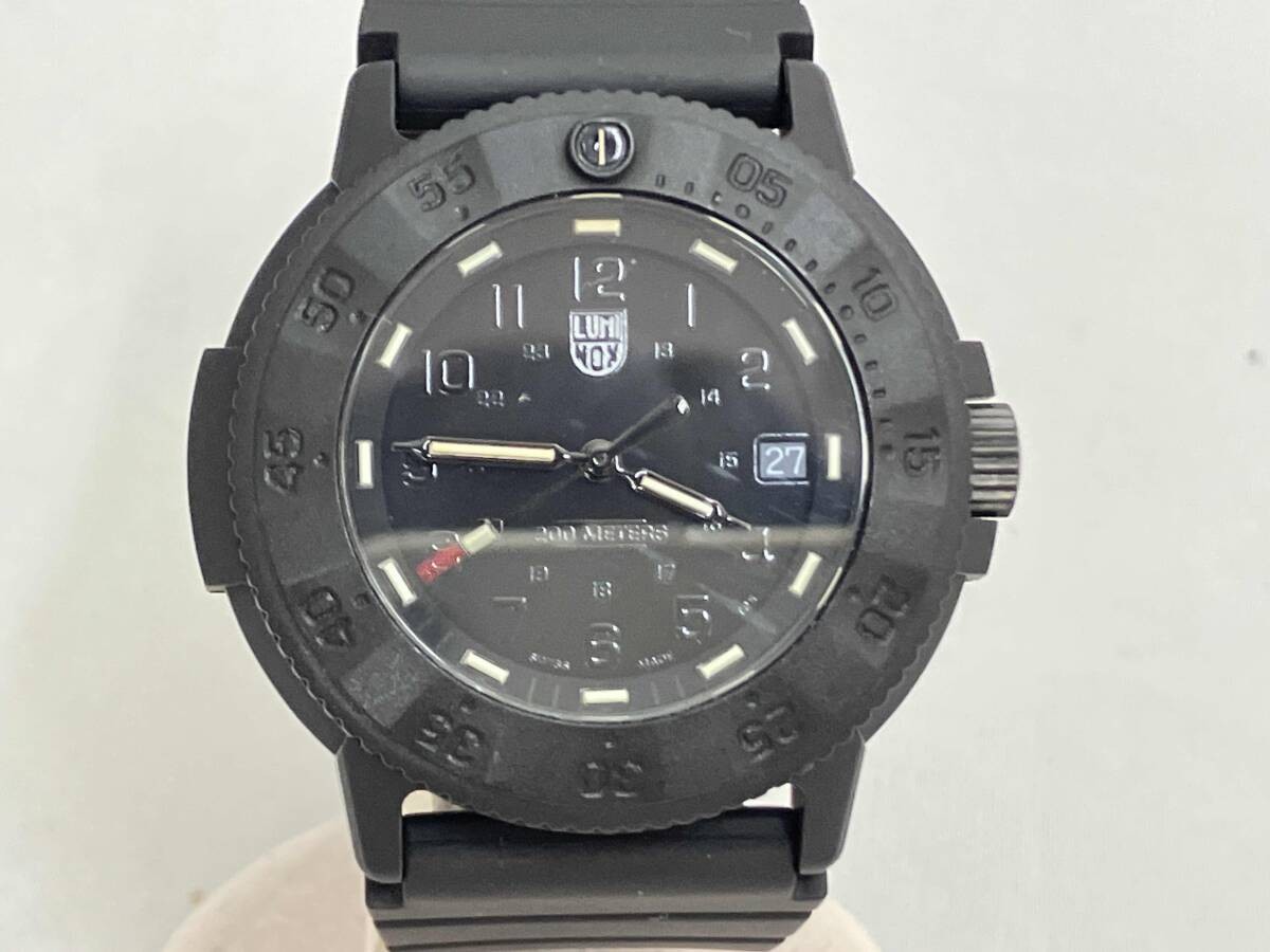 LUMINOX 3000-1GBq Quartz Used Watch Excellent Condition With Box