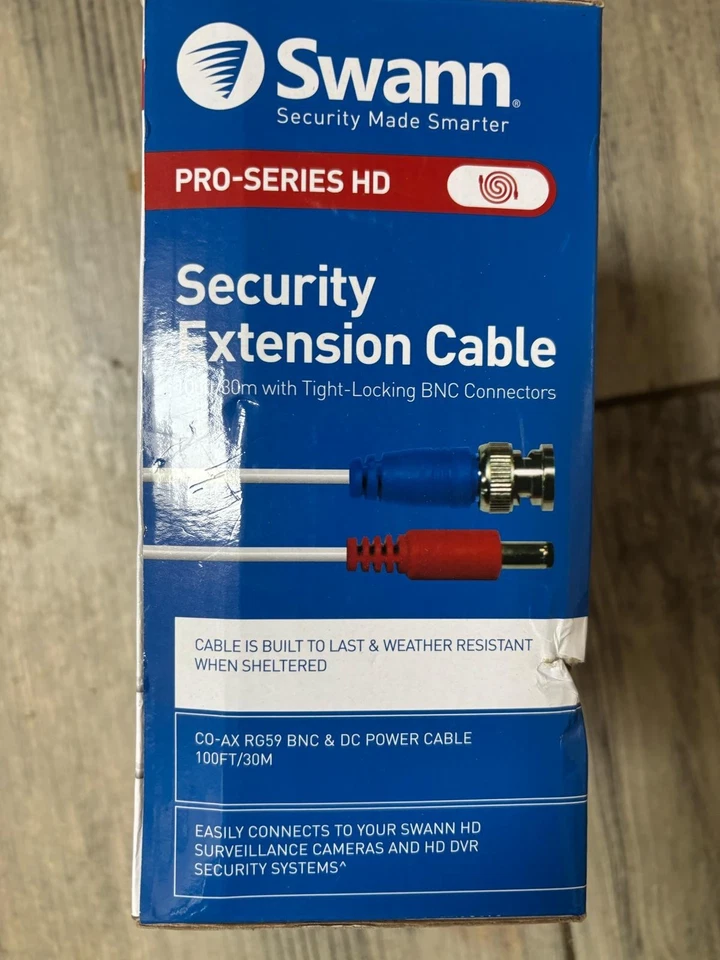 Swann 100ft Video & Power Extension Cable Kit Pro-Series HD (AD) - Image 3 of 3