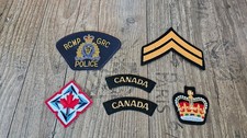 POLIZEI RCMP Canada Kanada Ärmelabzeichen Badges