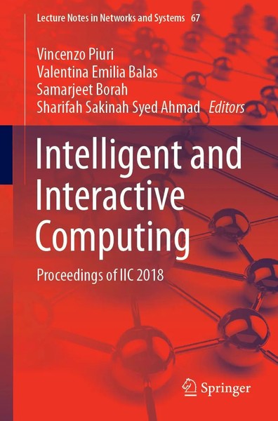 Vincenzo Piuri (U. A.) | Intelligent and Interactive Computing | Taschenbuch-image