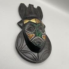 African tribal wood mask