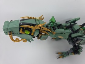 LEGO Ninjago Movie Green Mech Dragon 70612 99% Complete Build No Minifigs