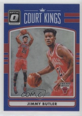 2016-17 Panini Donruss Optic Court Kings Blue Prizm 36/49 Jimmy Butler #11 go5