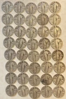 40 - Standing Liberty 90% Silver Quarters
