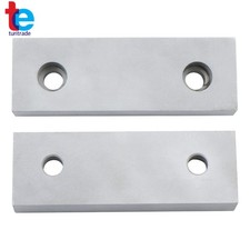 1 Pair For 6" Milling Vise 6" 2" 1" Precision Reversible Aluminum Soft Jaws