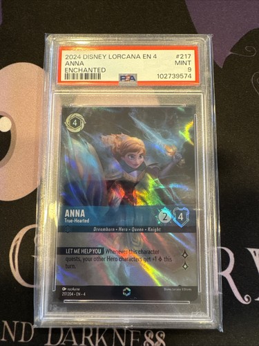 Anna - True-Hearted graded PSA 9 for sale on eBay