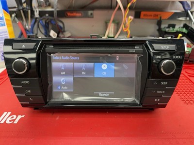 2014-2016 TOYOTA COROLLA RADIO STEREO CD PLAYER TOUCH-SCREEN 86140