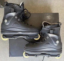 Razors SL1 Aggressive Inline Skates Size US 11 EU 45 GC FLT3 Frames THEM Wheels