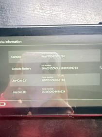 Nintendo Switch 32GB  V1 UNPATCHED Console-blue & White Joy‑Con