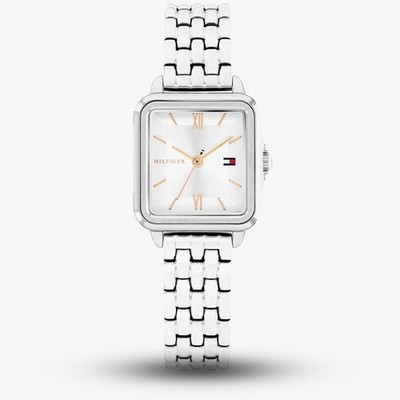 Tommy Hilfiger Damenuhr Mia Square Dial Edelstahl Armband 1782830