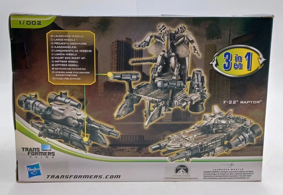 2011 Transformers Orbital Assault Carrier Starscream Figur / Cyberverse / Hasbro - Bild 2 von 4