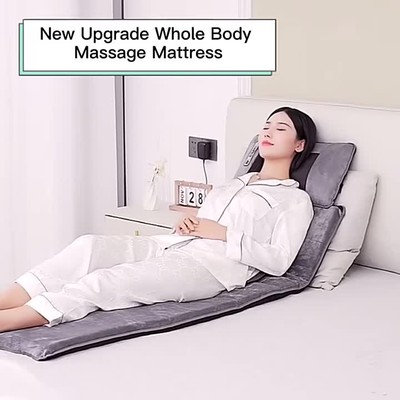 Electric Massage Mattress Kneading Vibrating Heating for Body Lumbar Neck  Back | eBay