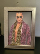 WWE WWF Wrestling Frankie Kazarian Framed Picture Art Print Decor
