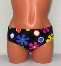 Moschino Womens Sixties Flower Sport Bikini Bottom Multi Size 2