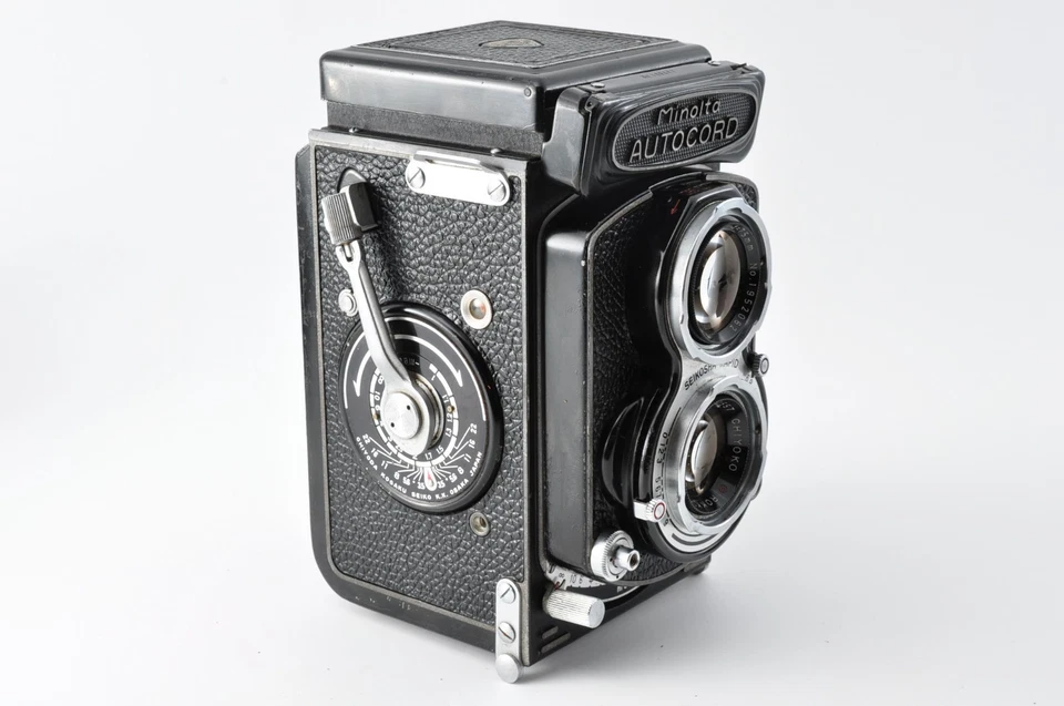 [Near MINT w/Case] Minolta AUTOCORD TLR Camera ROKKER 75mm f3.2 Lens JAPAN #152 - Image 4 of 4