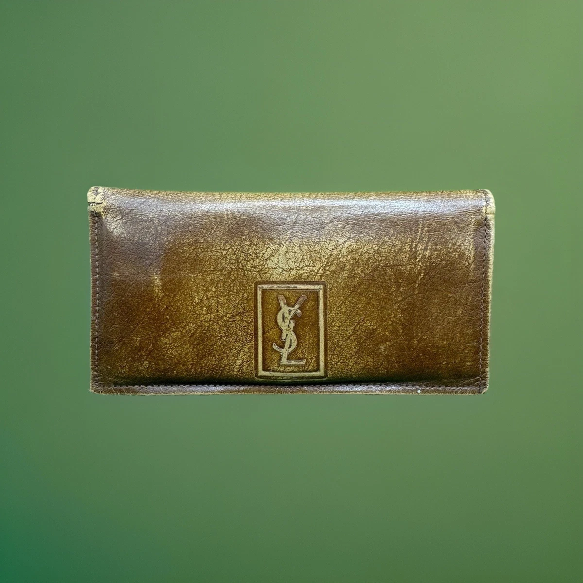 Saint Laurent Wallets for Women with Vintage Leather for sale | eBay