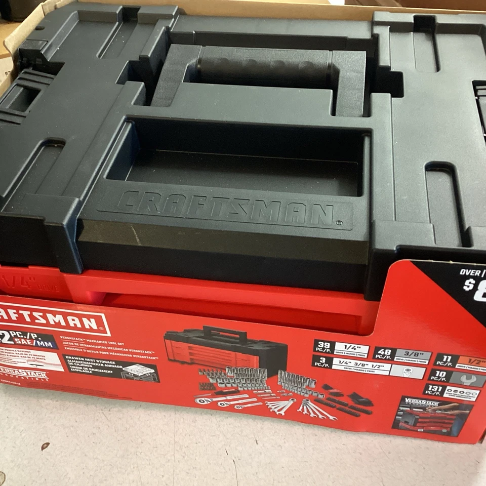 CRAFTSMAN CMMT45242 VERSASTACK 242-Piece Standard & Metric Mechanics Tool Set