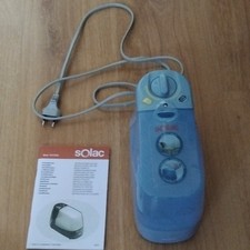 Solac HU1050 Humidificateur d’air bleu avec fil, finition mate, plastique