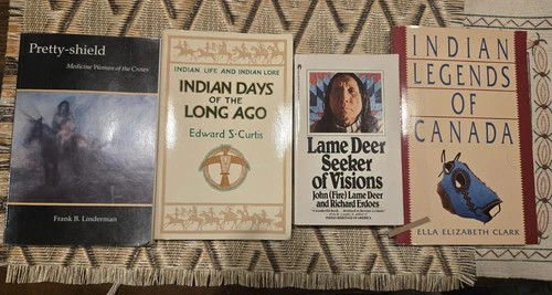 Native American 4 Book Lot. Legends Medicine Man/ Woman. Lore.Life 