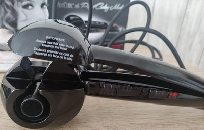BaByliss PRO MiraCurl BAB2665E automatischer Lockenstab, schwarz, Netzstrom