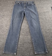 Lauren Jeans Co Ralph Lauren Classic Straight Leg Blue Jeans Womens 10 EUC