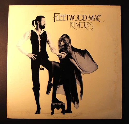 1st PRESS US Fleetwood Mac Rumours LP+insert 1977 Textured BSK3010 Winchester VG