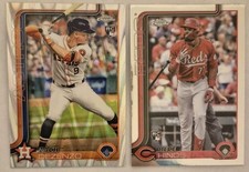 2025 Topps Chrome - 2 Cards - RC + Raywave Refractor 