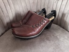 Softspots Women s Leather Clogs Slip On Shoes...