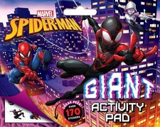 Spider-Man: Giant Activity Pad (Marvel: Featuring Miles Morales) Paperback Book