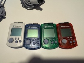 Sega Dreamcast Complete Bundle - Console, Controllers, VMU And Cords Tested