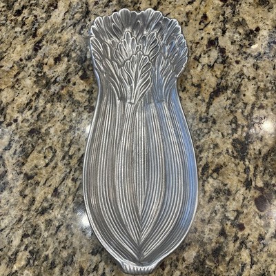 Wilton Armetale Pewter Celery Serving Tray