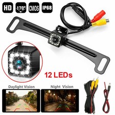 Car Rear View Camera Reverse Backup Camera Night Vision License Plate Waterproof