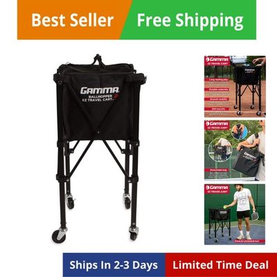 #ad #ad Sports EZ Travel Cart Tennis amp; Pickleball Hopper Padel Portable Compact De... $355.88