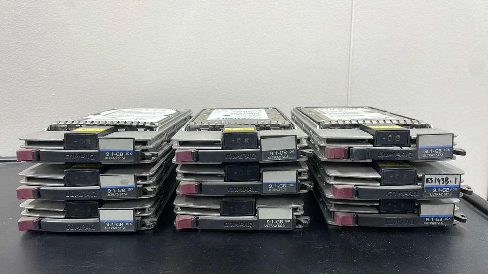 Compaq Proliant 9GB SCSI 10K HOT SWAP HARD DRIVE W TRAY F 1850R DL380 G2 G3 - Image 4 of 4