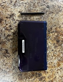 Nintendo 3DS XL Galaxy Edition Handheld System Purple With Stylus & Games 