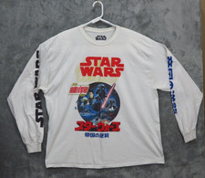 Star Wars The Empire Strikes Back 90s Vintage Long Sleeves Shirt, Size L