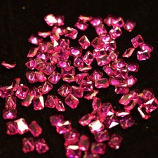 12 Pcs, Natural Pink Sapphire 7x5mm Emerald Cut Lot Certified Loose Gemstone