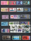 GB 1962 - 1967 SG631p - 722p complete set with phosphor bands fine used